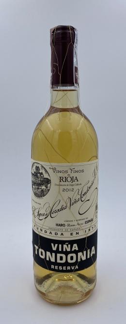 5   -  Viña Tondonia Reserva 2012 Blanco