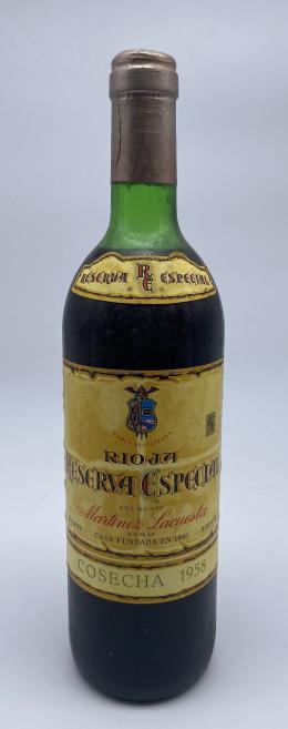 52   -  Martínez Lacuesta Reserva Especial 1958