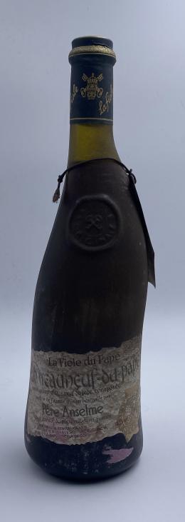 11   -  La Fiole Du Pape Châteauneuf-du-Pape (década de 1980)