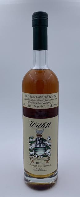 32   -  Willet Family Estate 4 Year Old Small Batch Rye 107.8 proof
