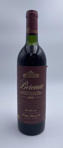 72   -  Beronia Gran Reserva 1991