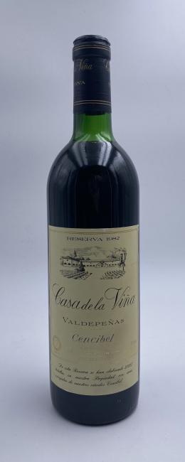 87   -  Casa de la Viña Reserva 1982