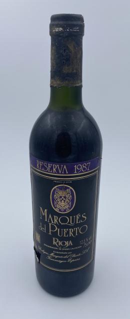 122   -  Marqués del Puerto Reserva 1987