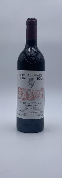 16   -  Valbuena 2001 5º Año Bodegas Vega Sicilia