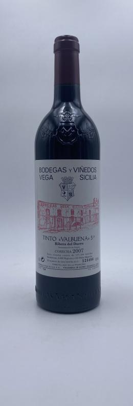17   -  Valbuena 2007 5º Año Bodegas Vega Sicilia