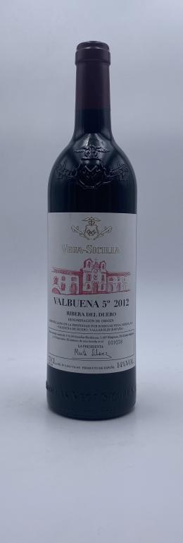 18   -  Valbuena 2012 5º Año Bodegas Vega Sicilia