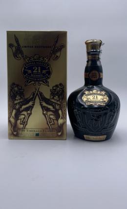 184   -  Chivas Royal Salute Emerald Flagon de 21 años (embotellado antiguo)