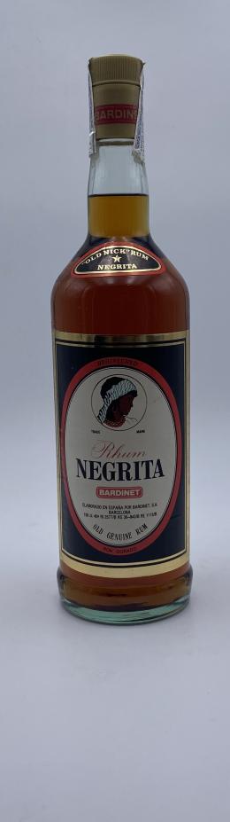 191   -  Ron Negrita Bardinet (embotellado antiguo – década de 1980)