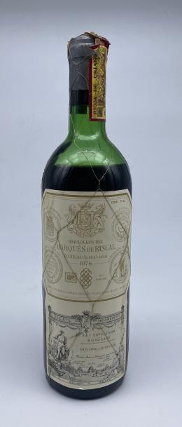 91   -  Marqués de Riscal Reserva 1978