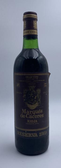 99   -  Marqués de Cáceres Reserva 1968