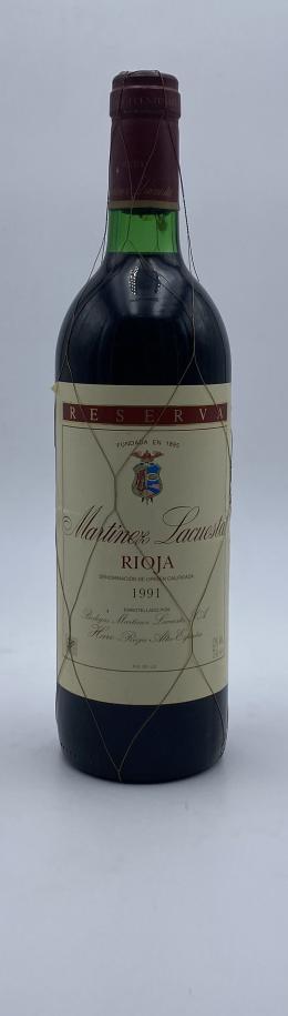 165   -  Martínez Lacuesta Reserva 1991