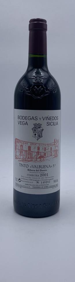 17   -  Valbuena 2001 5º Año Bodegas Vega Sicilia