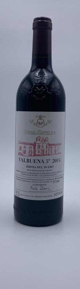20   -  Valbuena 2014 5º Año Bodegas Vega Sicilia