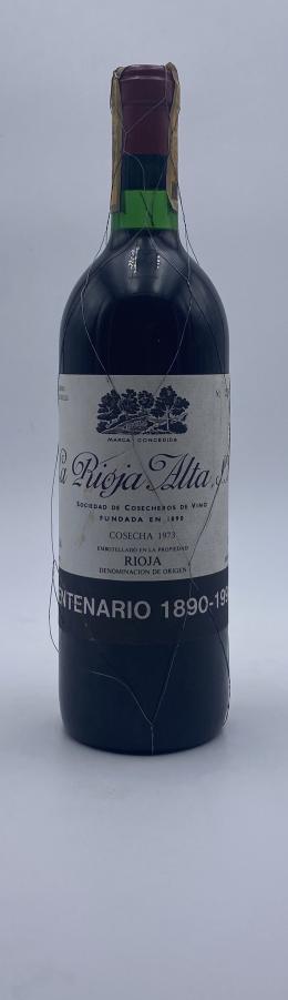46   -  La Rioja Alta Gran Reserva 1973 Edición 1890-1990