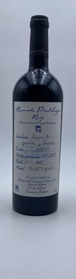 175   -  Hacienda Pradolagar 2001 Marqués de Vargas