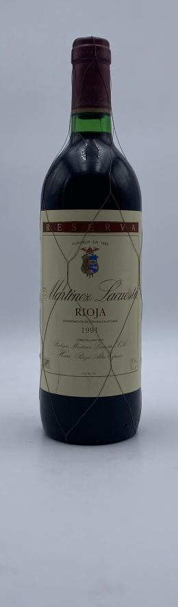184   -  Martínez Lacuesta Reserva 1991