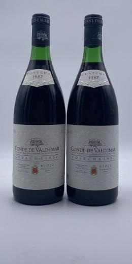190   -  Conde de Valdemar Crianza 1987 (2 botellas)