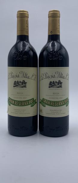 26   -  La Rioja Alta S.A. `Reserva 904´ Gran Reserva 2007 (2 botellas)