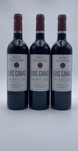 92   -  Luis Cañas Crianza 2019 (lote 3 botellas)